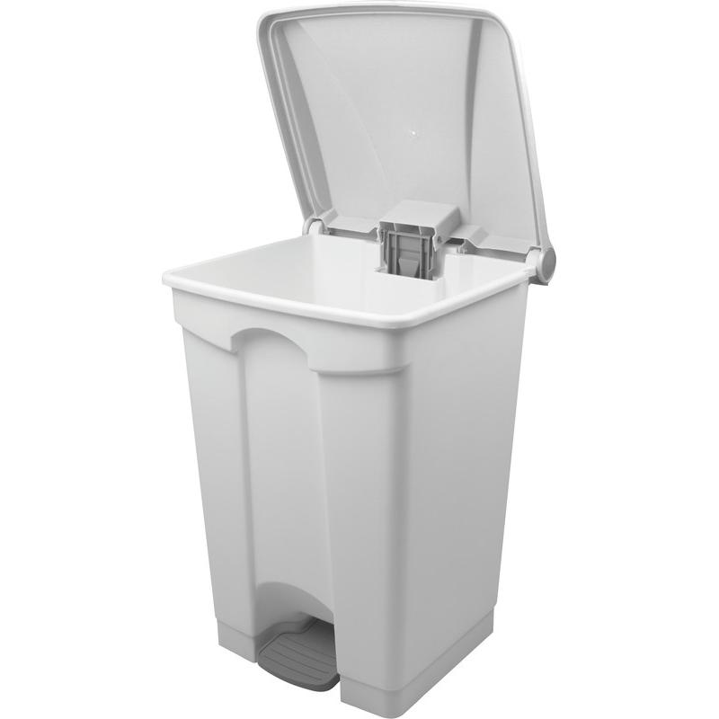Thumbnail - Helit Tretabfallbehälter the step, Abfalleimer, Weiss