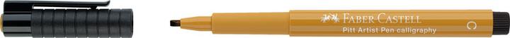 Produktbild Faber-Castell Tuschestifte Pitt Artist Pen Calligraphy 8 Farben (Gelb, Silber, Pink, Schwarz, Braun, Grün, Weiss, 8 x)