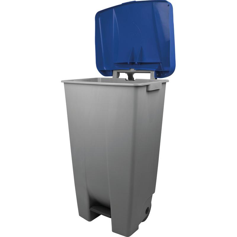 Thumbnail - Zwingo Tretabfallwagen HACCP, Abfalleimer, Grau