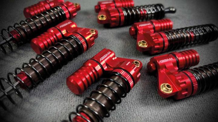 Immagine prodotto Absima Piggyback Alu-Stossdämpfer 75mm (2Stk)