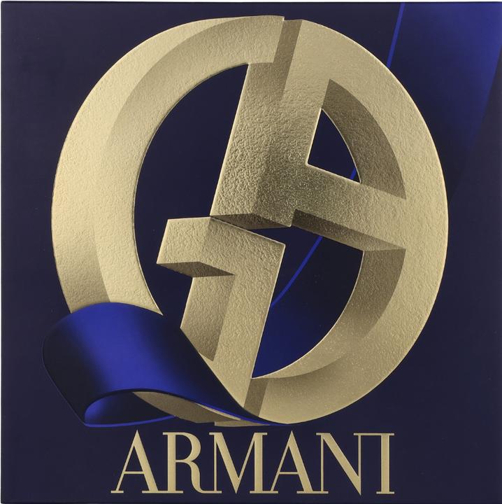 Actual product image Giorgio Armani Code Homme Le Parfum Set Eau de Parfum 75ml + Eau de Parfum 15ml (Eau de parfum, 1434.51 ml)