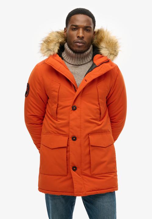 Produktbild Superdry Everest Parka mit Kapuze und Kunstfellbesatz (L)