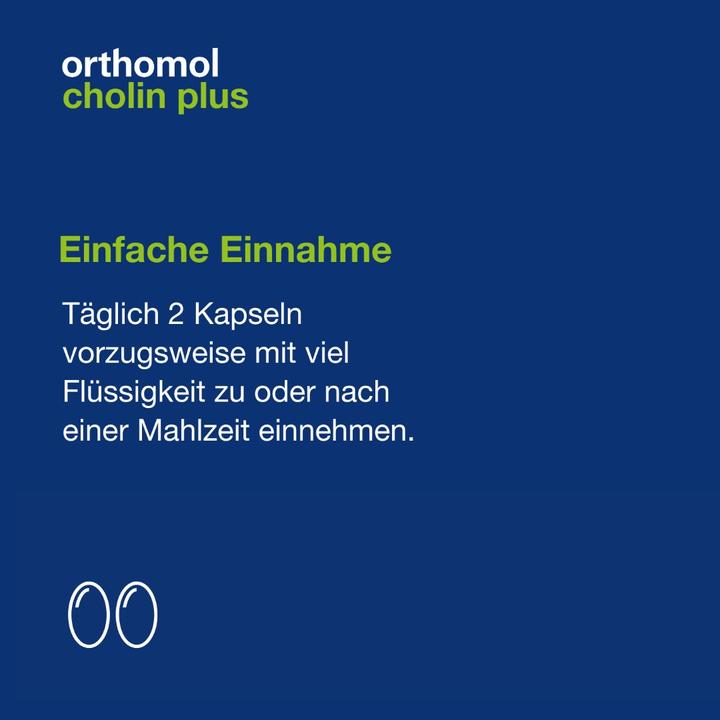 Nährwerte und Zutaten Pharma Medica orthomol Cholin Plus, 60 St. Kapseln (30 Stk., Kapseln)