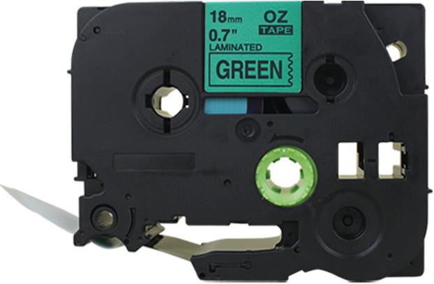 Produktbild NoName Schriftband TZe laminiert (1.80 cm, Grün)