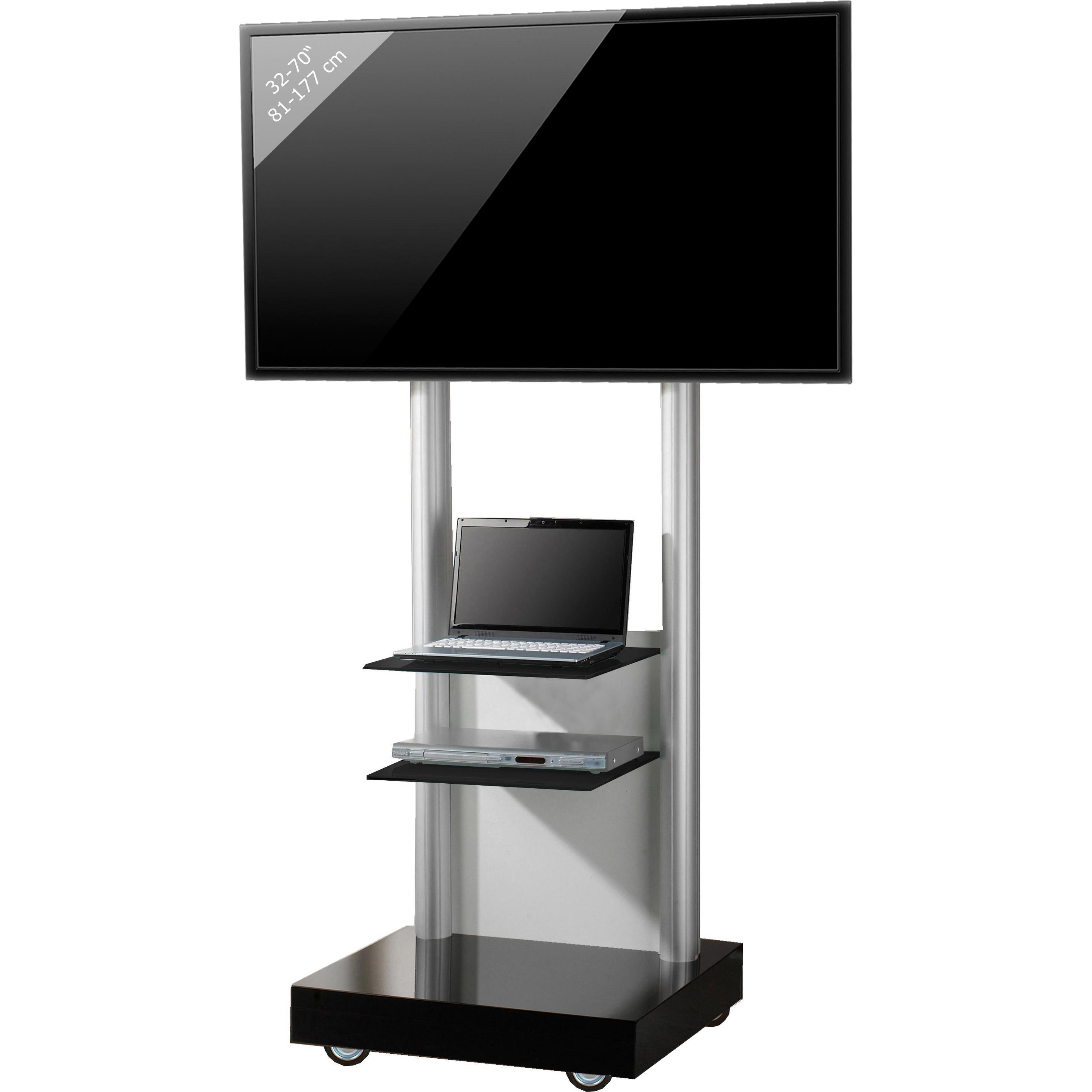 Thumbnail - VCM Rollwagen TV Ständer Monte Visolo-3 (70", 45 kg), TV Ständer, Schwarz