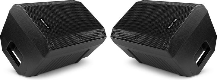Vonyx Set van 2x VSA08 Stage Monitors - actieve speakers - 250W - 8 Inch (Active speakers, Pair)
