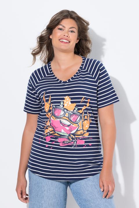 Image du produit Laurasøn T-Shirt, 1/2 Arm, V-Ausschnitt (44, 46)