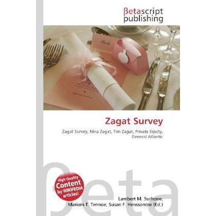 Zagat Survey, Fachbücher