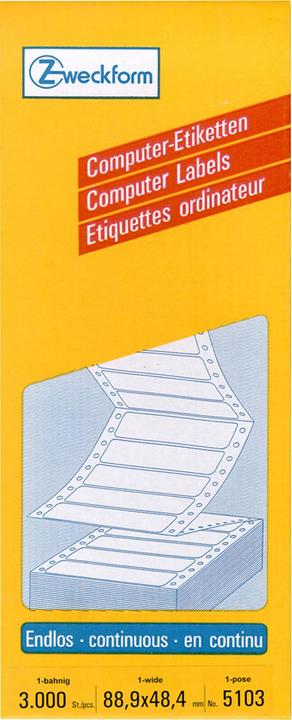Produktbild Avery 5103 Etiketten