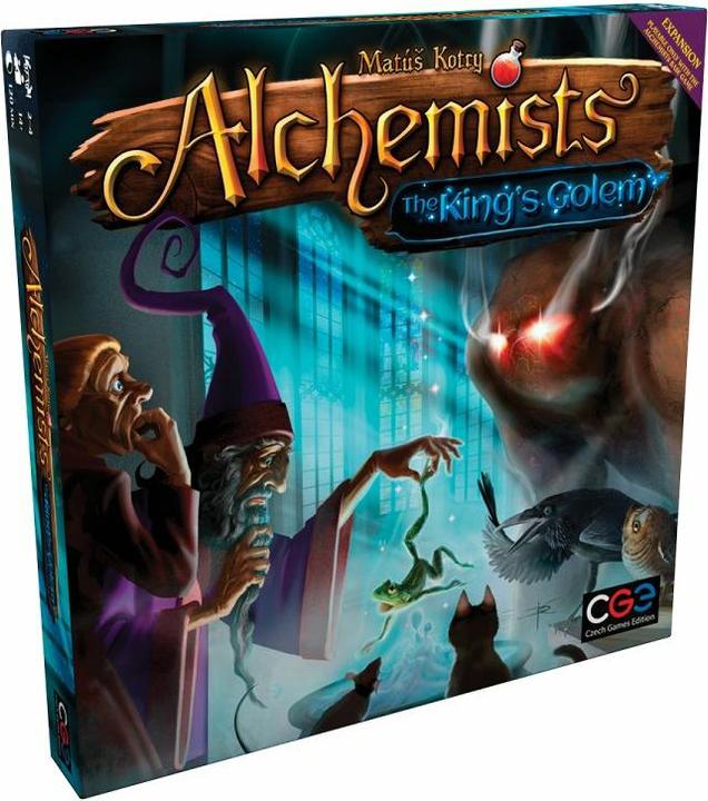 Actual product image Czech games edition Kennerspiel The Alchemists: Golem of the King (German, 2 - 4 Players)