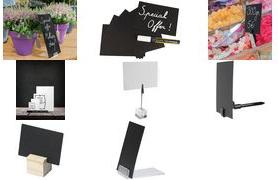 Produktbild Securit Kreidetafel weiss A7 Set à 20 Stk. (Wandtafel, 7.5 x 10.5 cm)