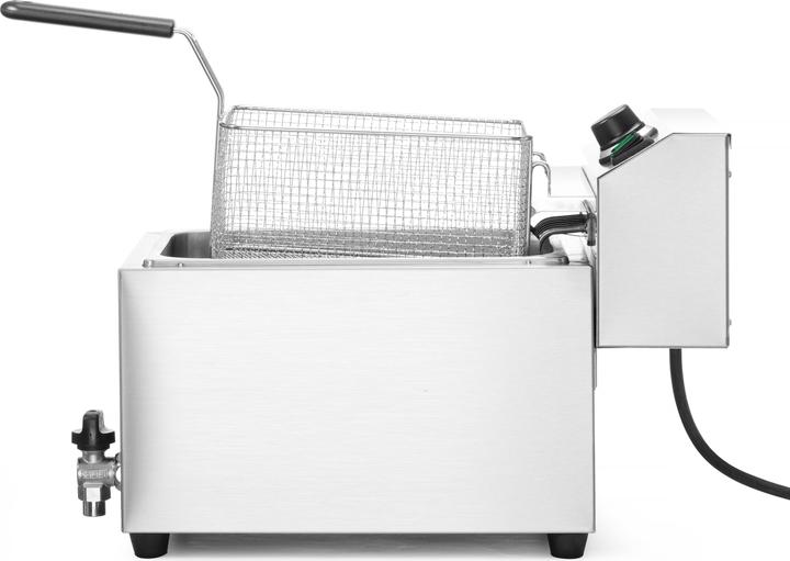 Actual product image Hendi Deep Fryer with Drain Tap 10 l 400V 6600W
