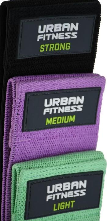 Produktbild Urban Fitness Stoffwiderstandsband (0.38 m, Leicht, Mittel, Stark)