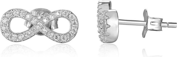 Produktbild Beneto Silver Infinity Earrings AGUP1192 (L)