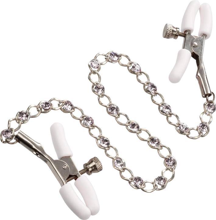 Produktbild CalExotics Crystal Chain Nipple Clamps