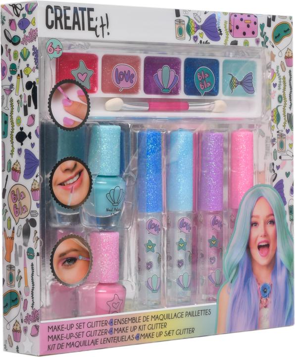 Immagine prodotto Canenco CREATE it! - Make-up Set - Glitzer - 7-teilig