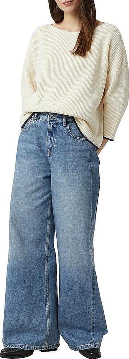 Produktbild Comma Strickpullover Pullover im Boxy Fit mit Kontrastdetails (44)