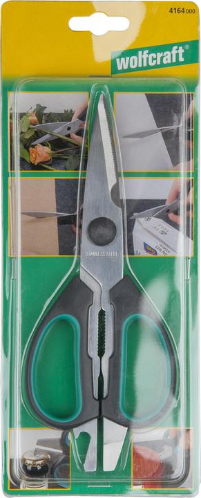 Productafbeelding wolfcraft wolfcraft 1 Universal-Haushaltsschere, Klinge70mm (21.50 cm)