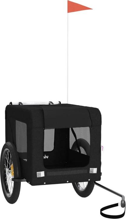 Actual product image vidaXL Fahrradanhänger Hund