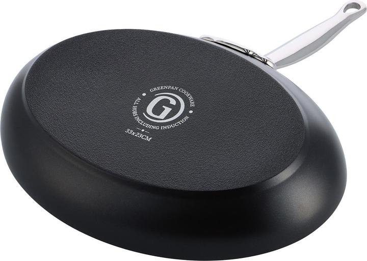 Produktbild Greenpan Barcelona Pro Vispan met keramische antikleeflaag 33 x 23 cm (Bratpfanne, Aluminium, 33 x 11.80 cm)