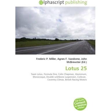 Lotus 25, Ratgeber