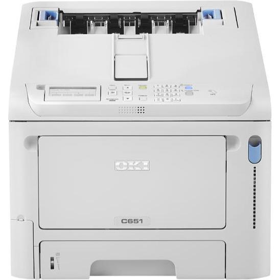 OKI C651dn A4 LED color Drucker (Colore), Stampante, Argento