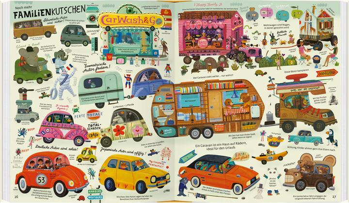 Image du produit Das schönste und grösste Bildwörterbuch der Fahrzeuge (Allemand, Tom Schamp, Birgit Erdmann, 2023)