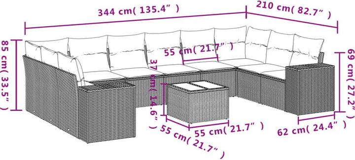 Produktbild vidaXL Lorelei