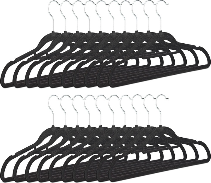 Actual product image Relaxdays Coat hanger (20 x)