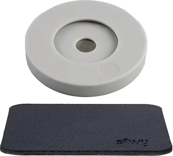 Image du produit Silwy préservatif magnétique pour verres à pied 1 pièce, anthracite/gris clair (1x)