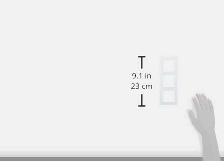 Actual product image JUNG Glass frame