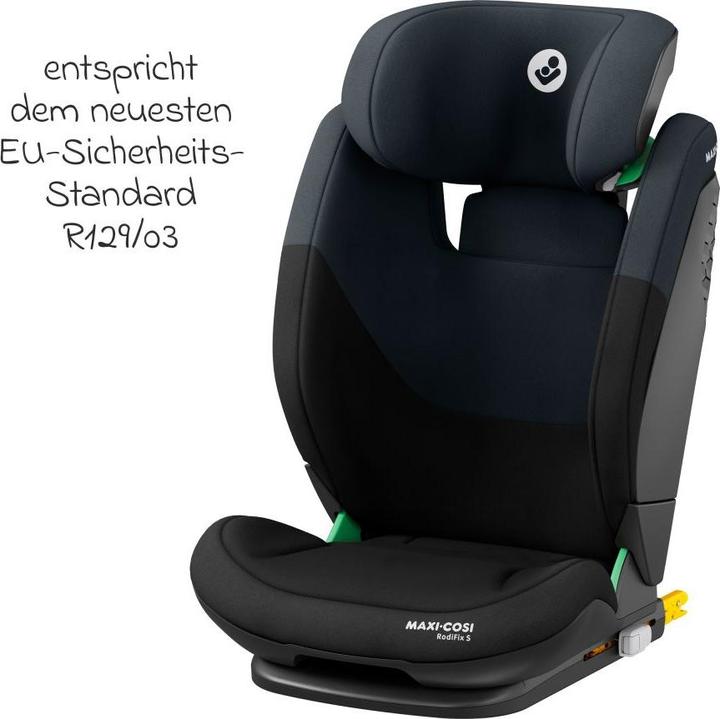 Produktbild Maxi-Cosi Mc Rodifix S I Size Tonal Black (Kindersitz, ECE R129/i-Size Norm)