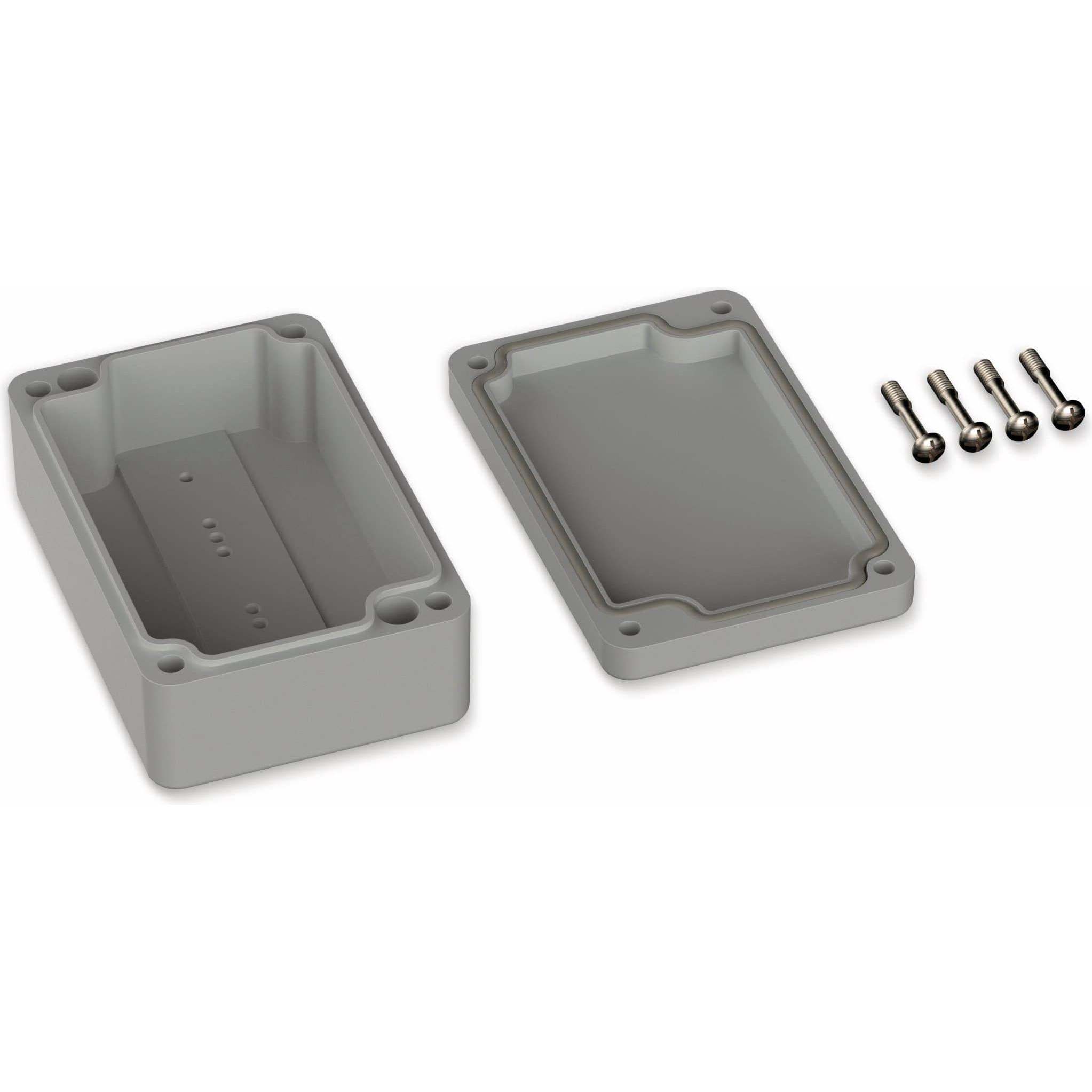 Thumbnail - Pollini, Multimeter, POLLIN, Polycarbonat Gehäuse, 98 x 64 x 36,4 mm, IP66, Lichtgrau