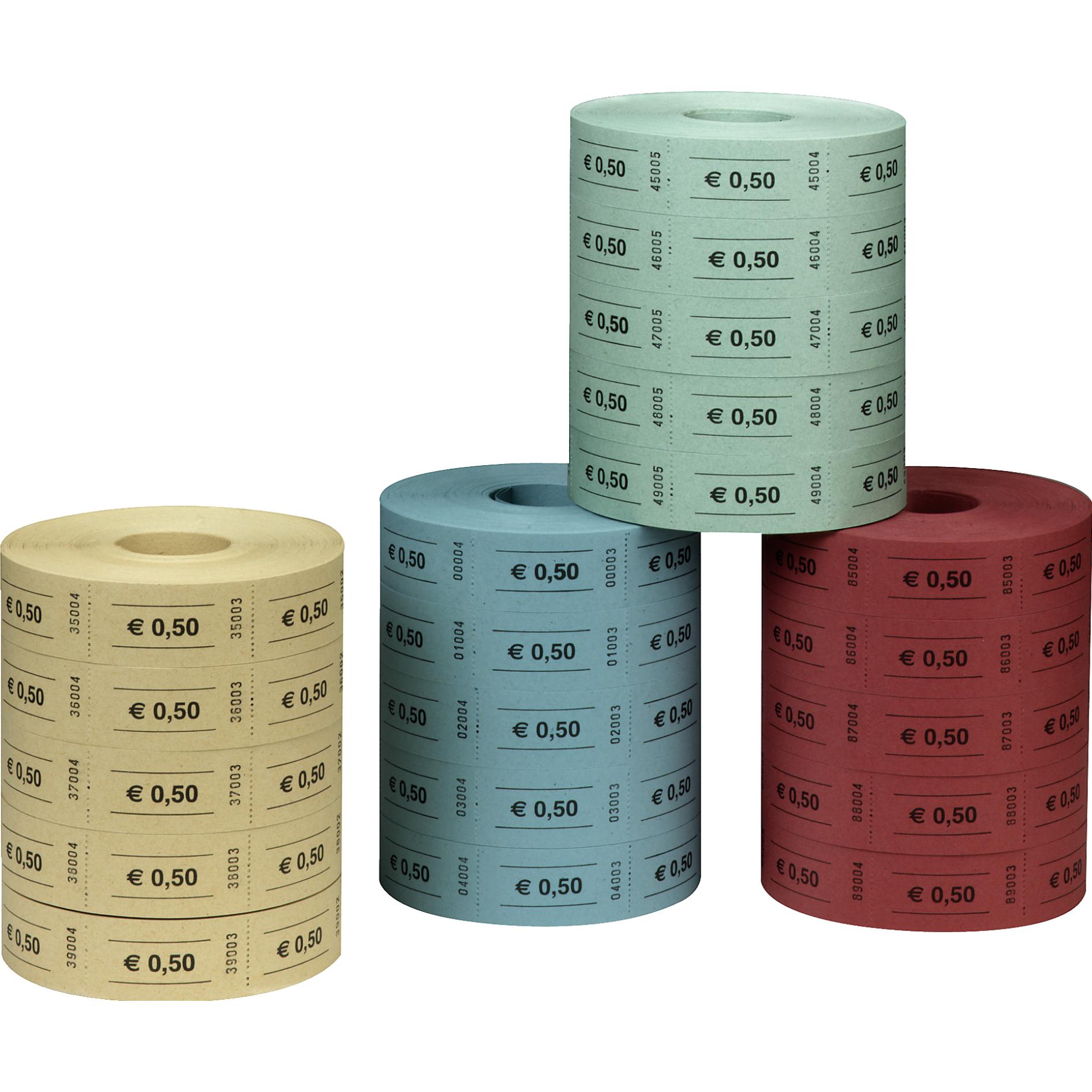 Thumbnail - Herlitz Wertmarken 0,50 Euro, 1.000 Abrisse je Rolle