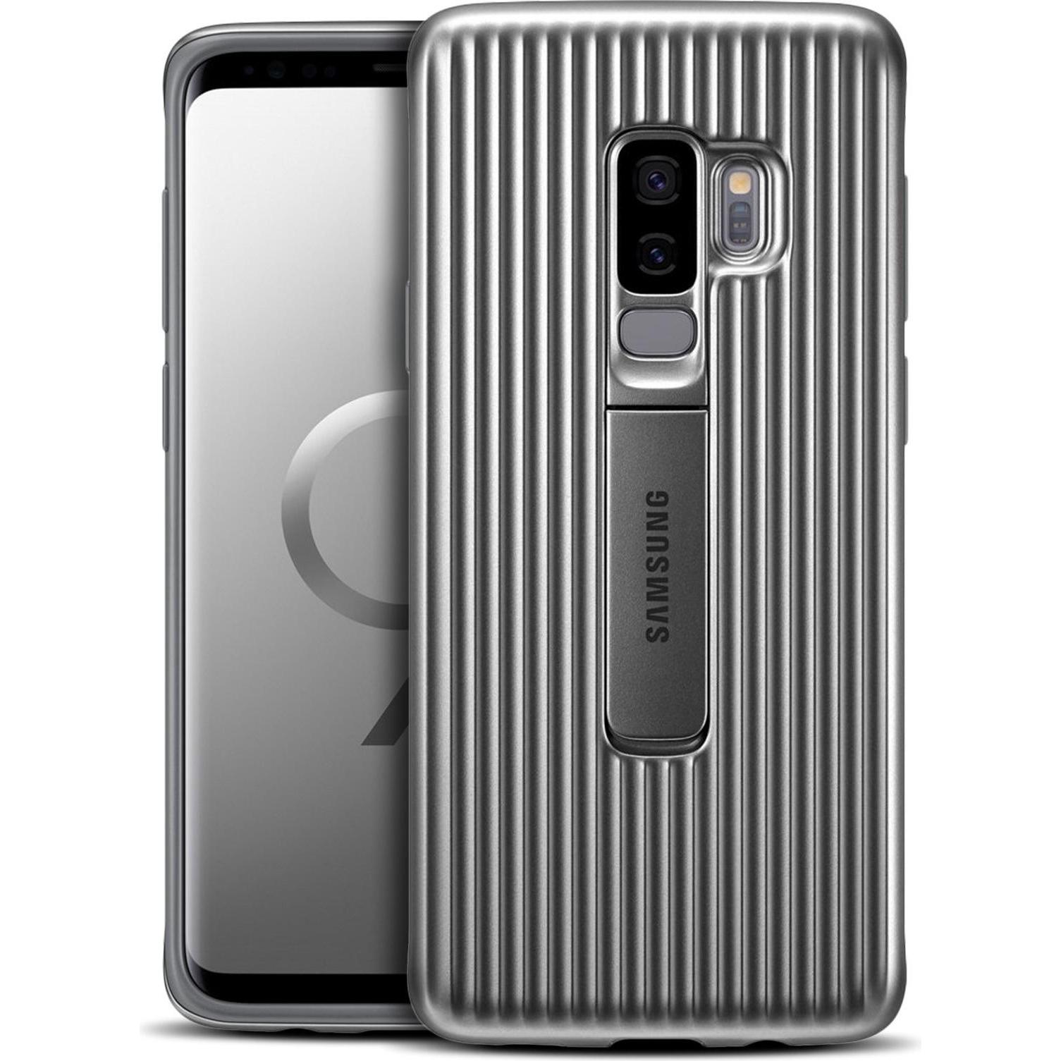 Thumbnail - Samsung Protective Standing Cover (Samsung Galaxy S9+), Smartphone Hülle, Silber