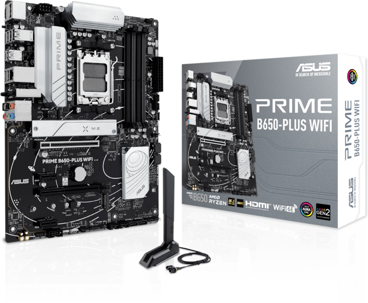 Produktbild ASUS PRIME B650-PLUS WIFI (AM5, AMD B650, ATX)