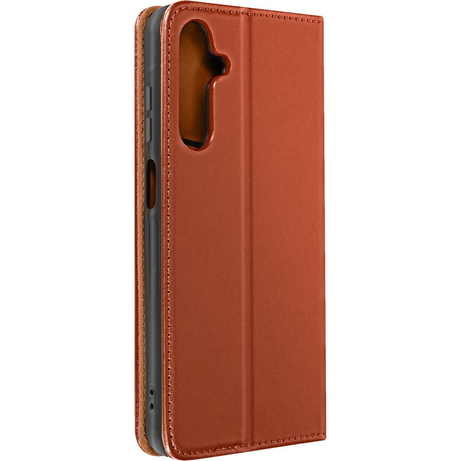 Thumbnail - Avizar Prestige Series, Portemonnaie-Hülle Series (Samsung Galaxy A25 5G), Smartphone Hülle, Braun