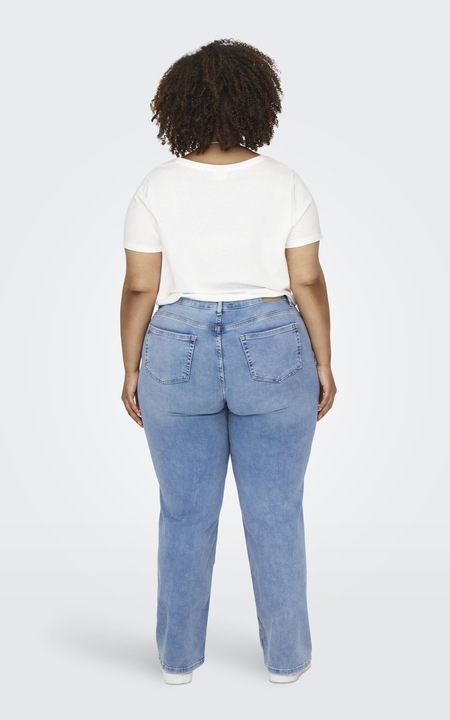 Produktbild Only Weiter Beinschnitt Hohe Taille Jeans Weit geschnitten jeans (W42/L32)