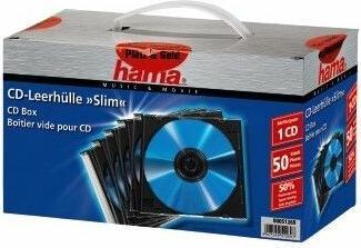 Actual product image Hama 1x50 CD Sleeve SlimLine