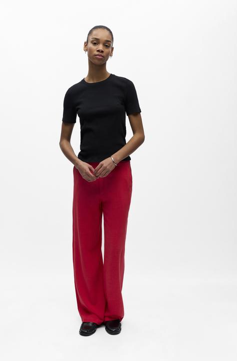 Immagine prodotto Object Leinenmix Hose mit weitem Bein (40)