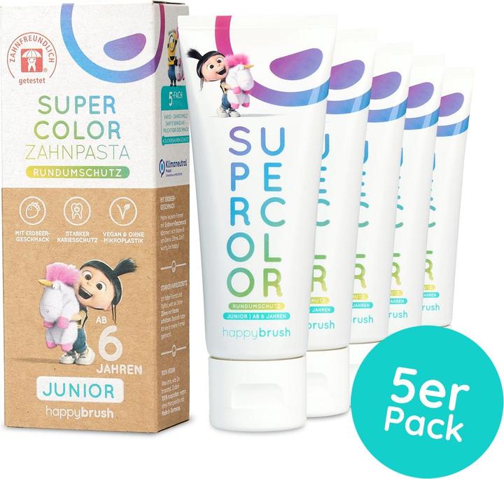 Image du produit happybrush Dentifrice SuperColor, 75 ml (75 ml)