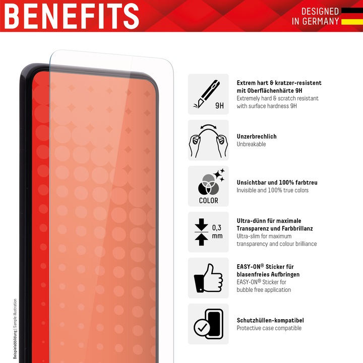 Actual product image Displex Smart Glass (1 Piece, Google Pixel 6)