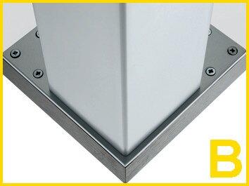 Actual product image Werkstarck Table feet 100/100 mm