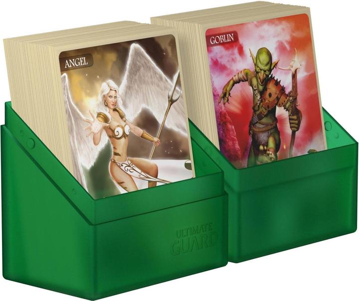 Actual product image Ultimate Guard Card Box Boulder Deck Case Standard Size 60+ Emerald