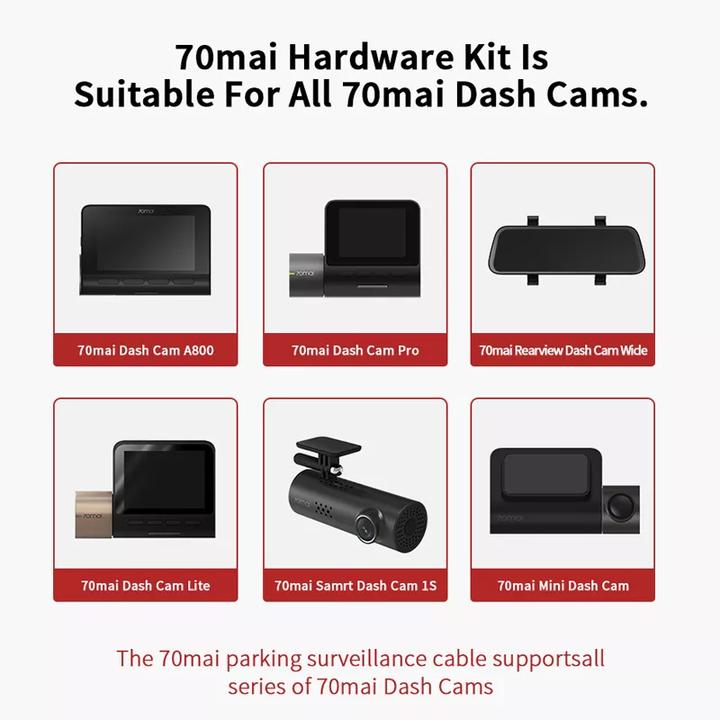 Produktbild 70mai Hardwire Kit UP02 DC adapter