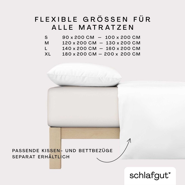 Actual product image schlafgut Frottex (120 x 200 - 130 x 220 cm)
