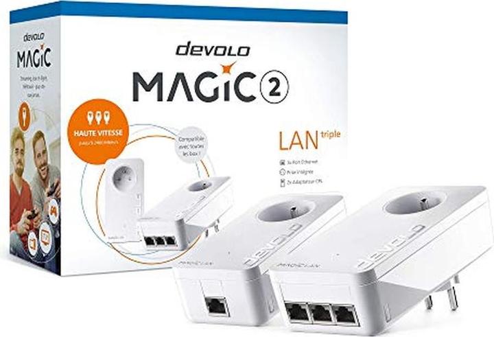 Produktbild Devolo Magic 2 LAN triple Starter Kit (2400 Mbit/s)