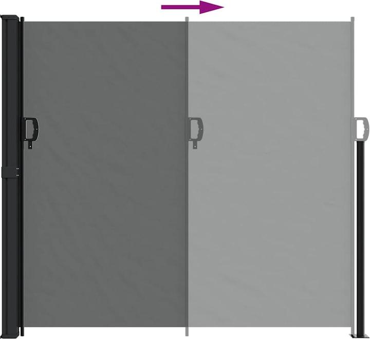 Actual product image VidaXL Side awning (5 m)