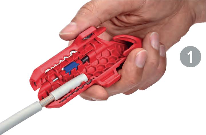 Actual product image Knipex ErgoStrip (135 mm)