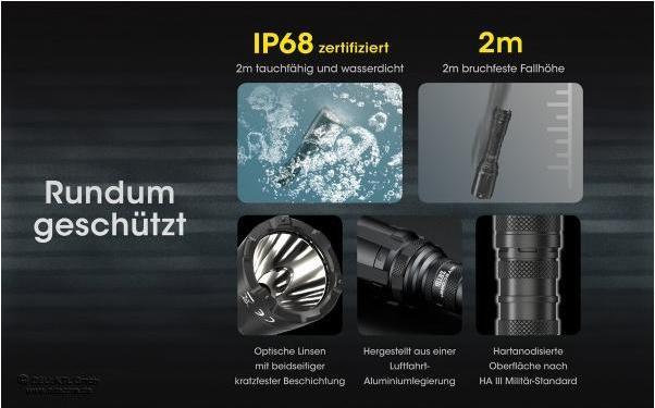 Immagine prodotto Nitecore SRT6i - 2100 lumen (16.30 cm, 2100 lm)
